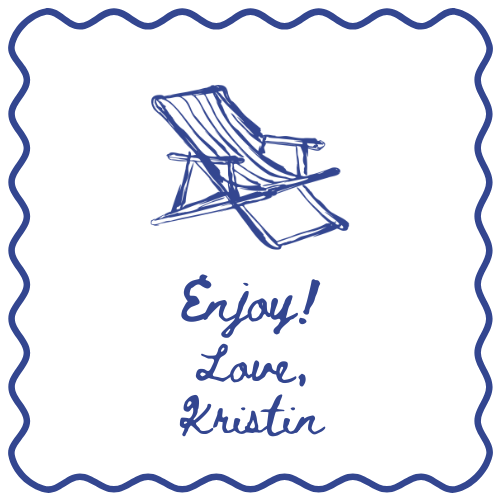 Mimi Paper Sticker - Beach Chair