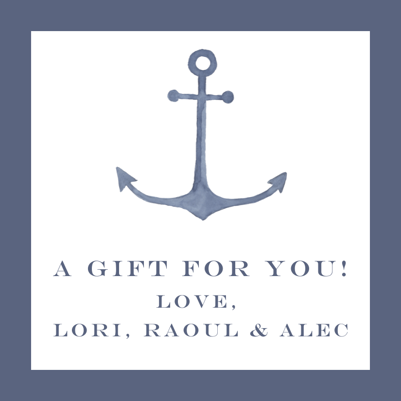 Mimi Paper Sticker - Anchor