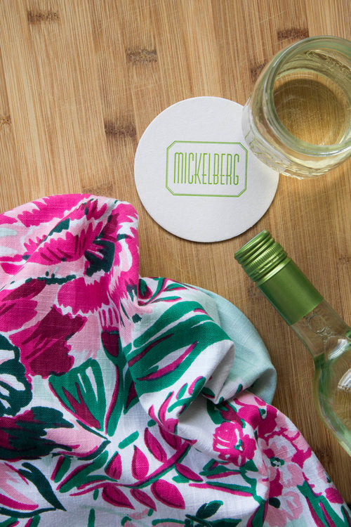 Letterpress Coaster - M69