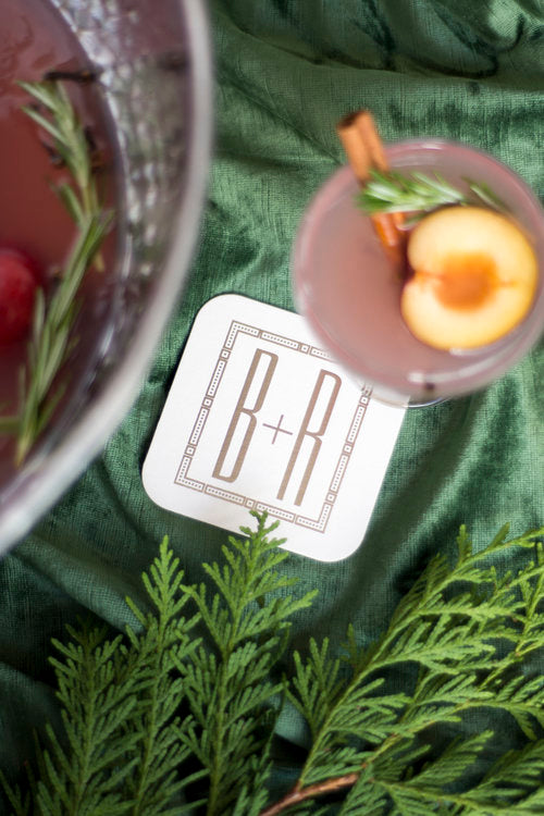 Letterpress Coaster - M86