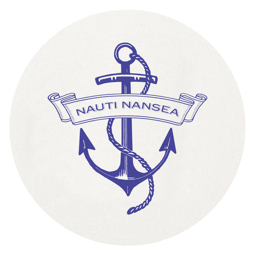Letterpress Coaster - Anchor