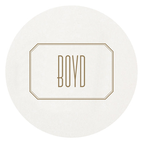 Letterpress Coaster - M69