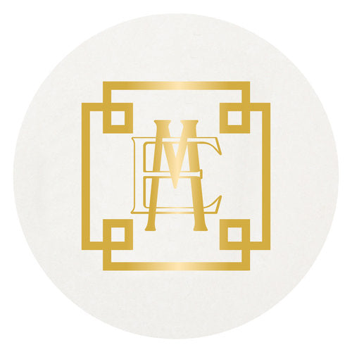 Letterpress Coaster -M88