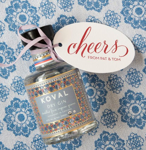 Letterpress Tag - T28 cheers