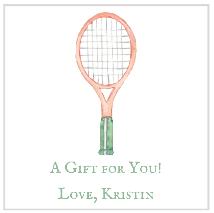 Mimi Paper Sticker - Tennis 2