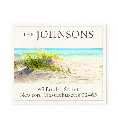 Return Address Label - Dunes
