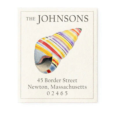 Return Address Label - Haitian Candy Shell