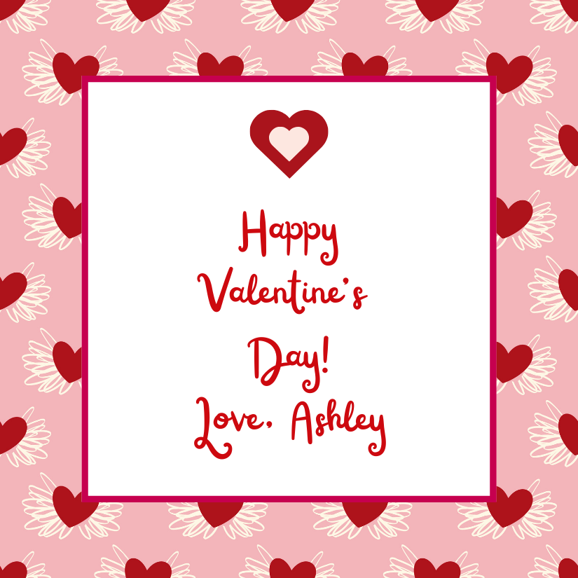 Mimi Paper Sticker - Boho Hearts Valentine