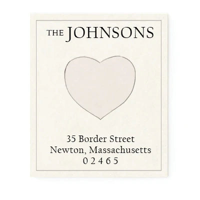 Return Address Label - Pure Heart