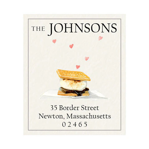 Return Address Label - S'more Every Day
