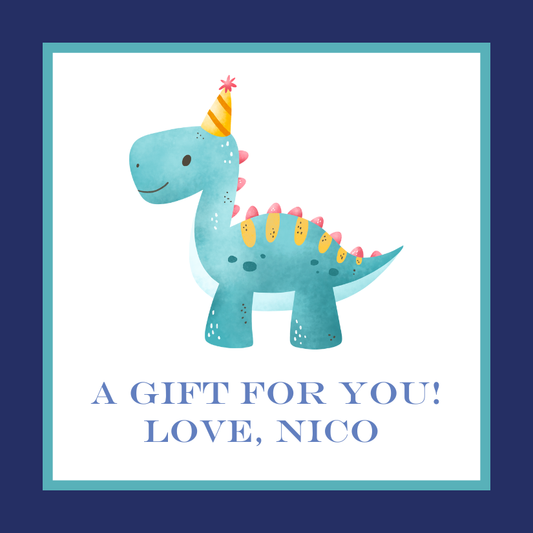 Mimi Paper Sticker - Dinosaur