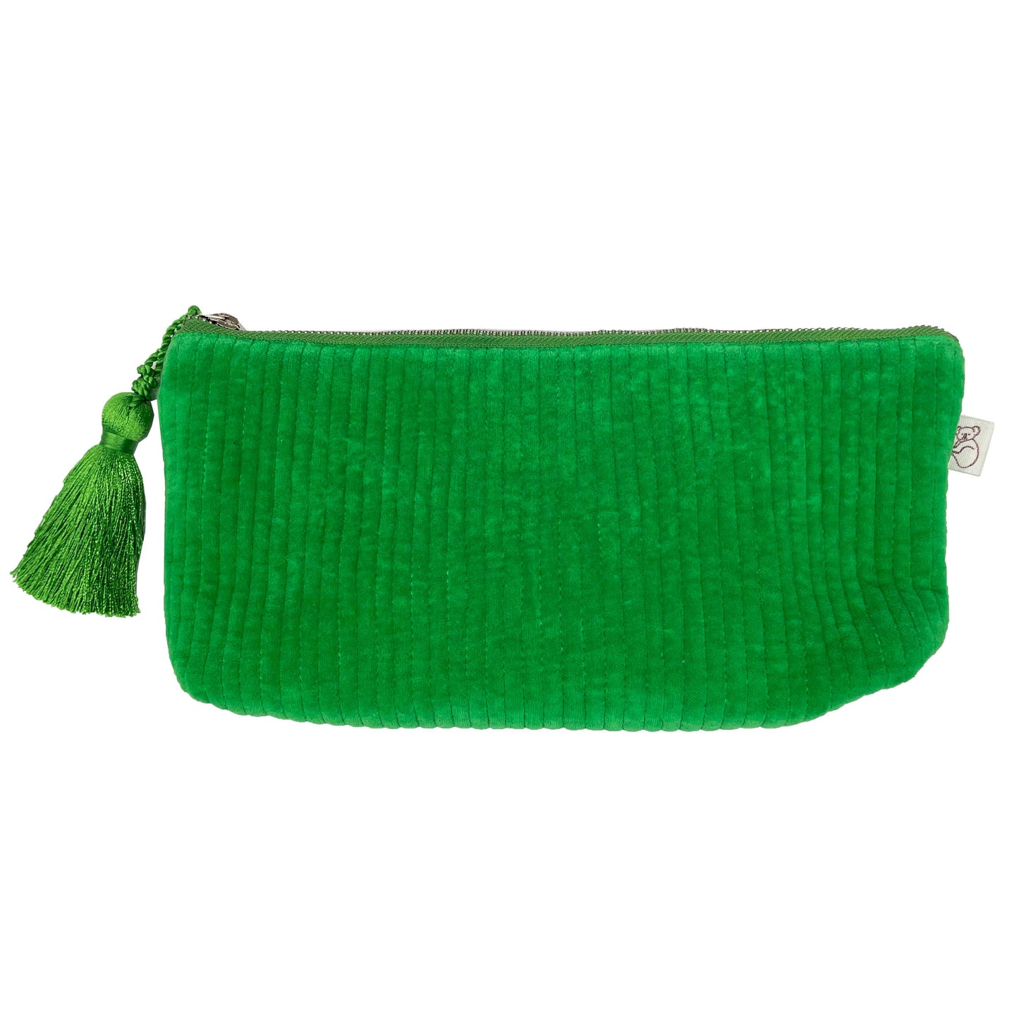 Quilted Velvet Clutch