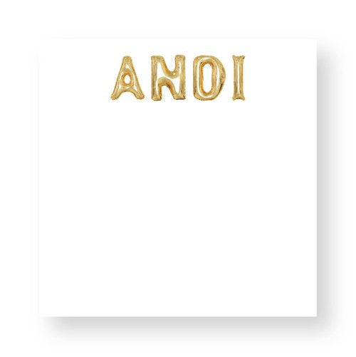 HP Notepad Balloon Letters