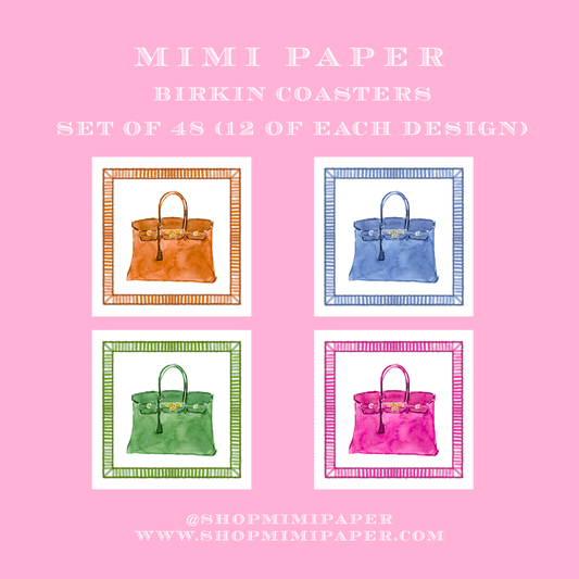 Mimi Paper Coasters - Birkins