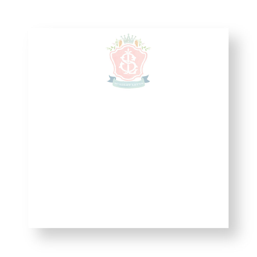 HP Couture Crest Notepad 56
