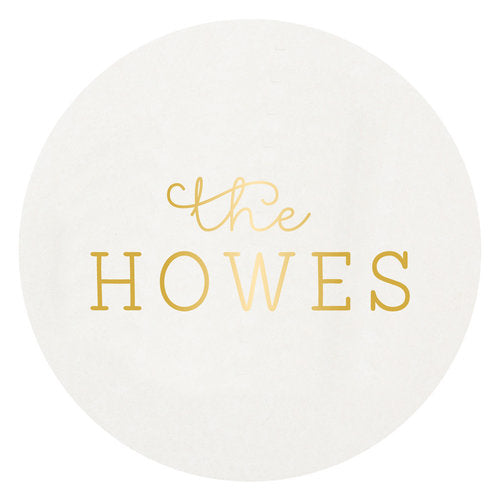 Letterpress Coaster - M119