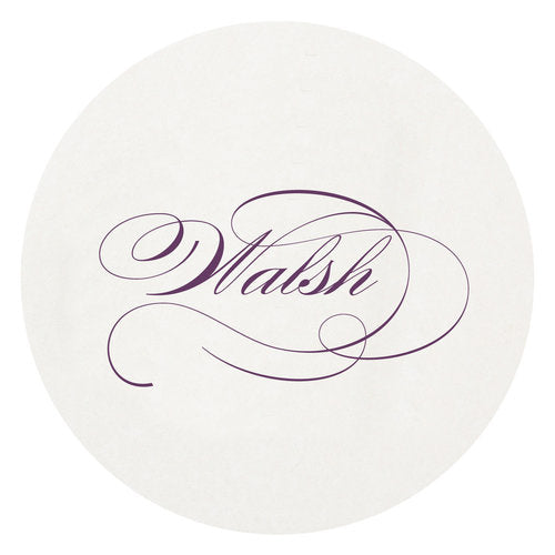 Letterpress Coaster - M30