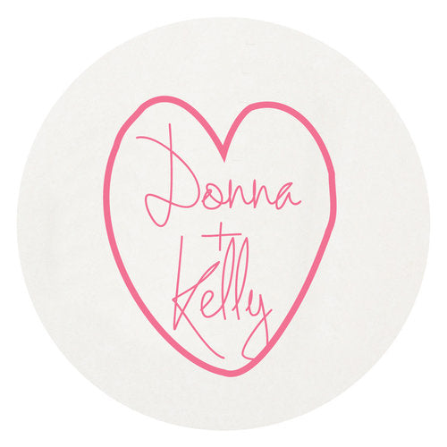 Letterpress Coaster - M66 Heart