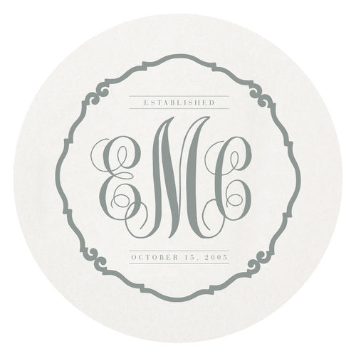 Letterpress Coaster - Traditional