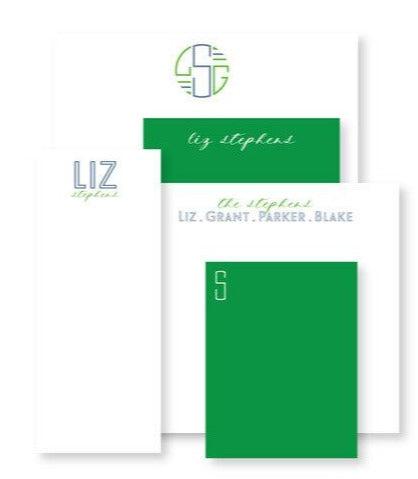 HP Luxe Set of Notepads - Green