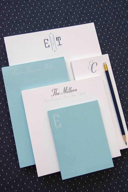 HP Luxe Set of Notepads - Cornflower
