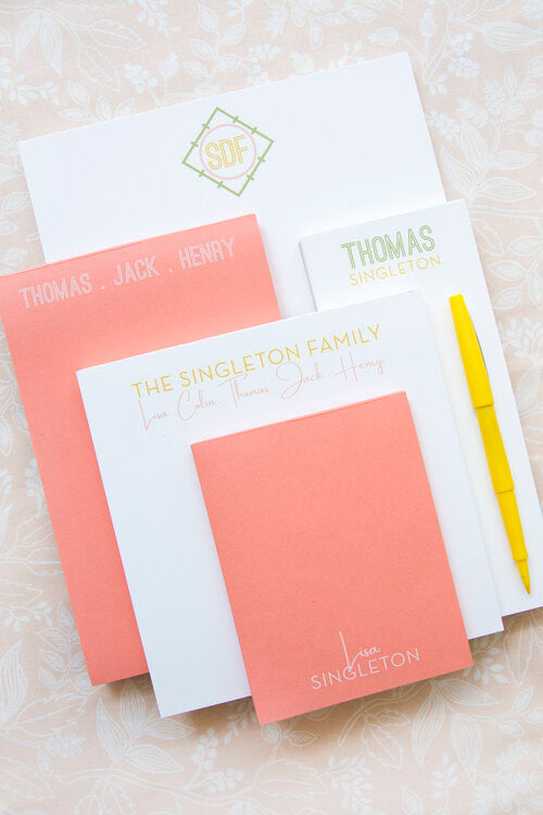 HP Luxe Set of Notepads - Peach