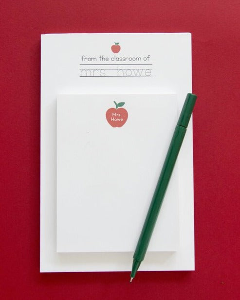HP Set of Notepads - Teacher Apples