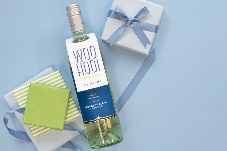 Letterpress Wine Tag - W367