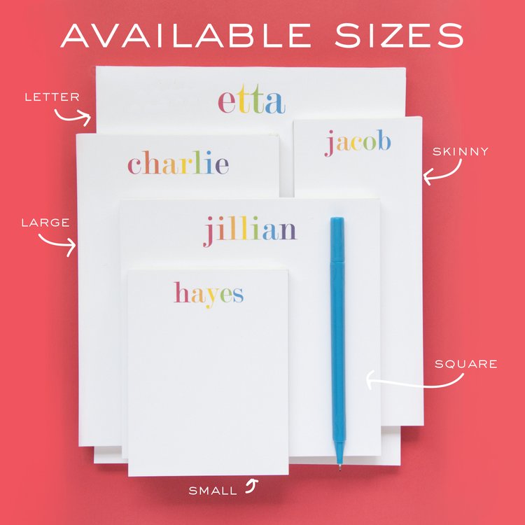 Notepad Rainbow Script