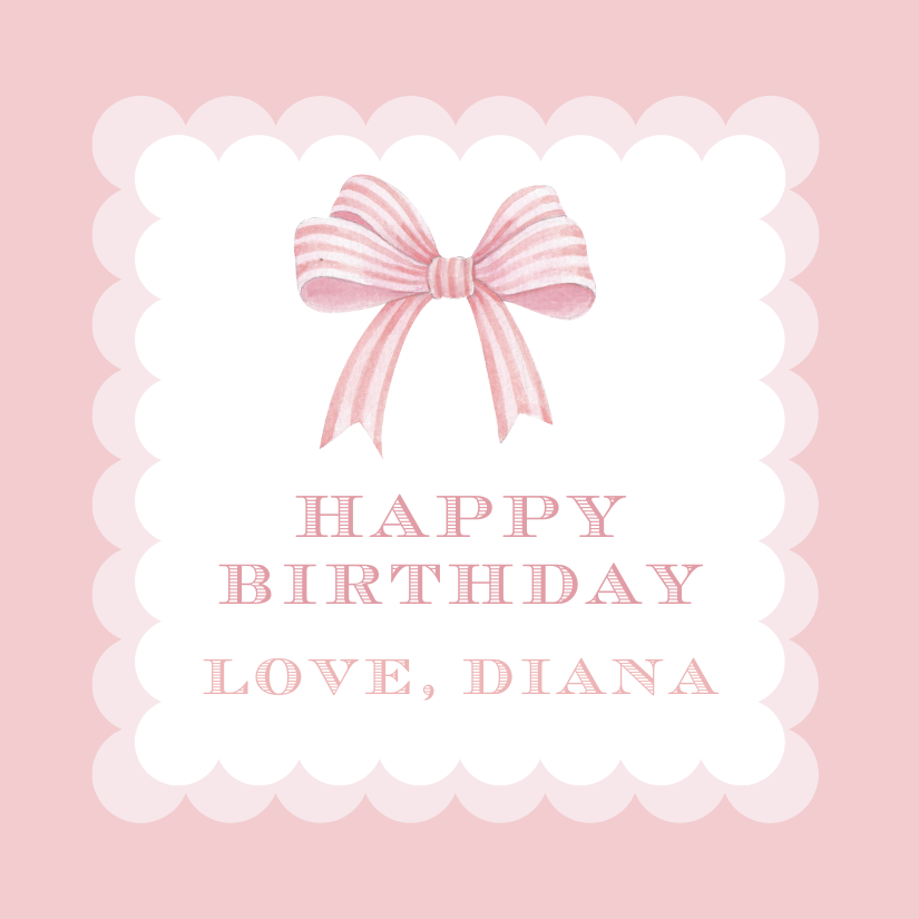 Mimi Paper Sticker -  Birthday Bows
