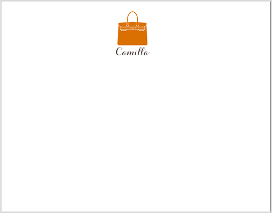 Mimi Paper Petite Note Personalized - Purse