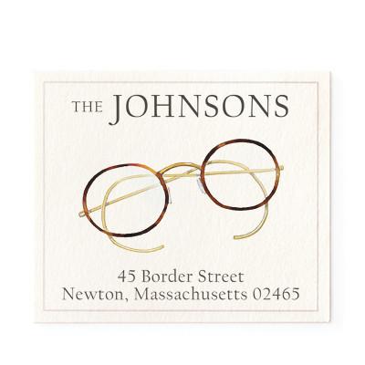 Return Address Label - Spectacles