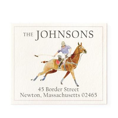 Return Address Label - Polo Swing
