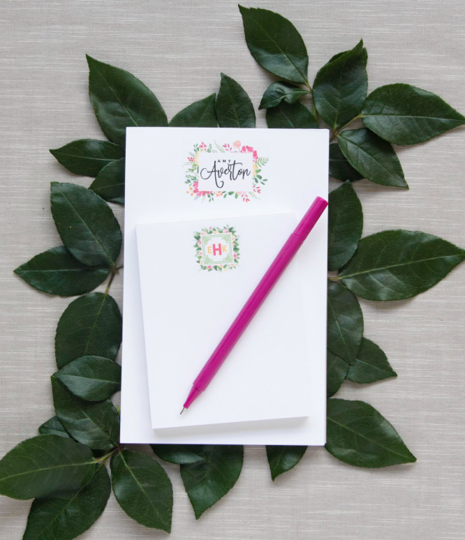 HP Couture Crest Notepad 50