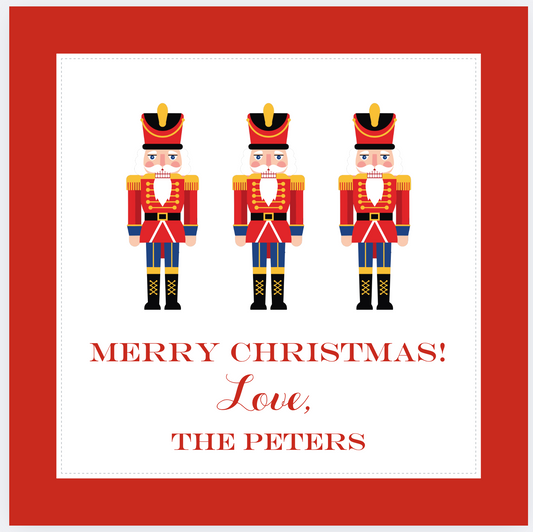 Mimi Paper Holiday Sticker - Nutcracker