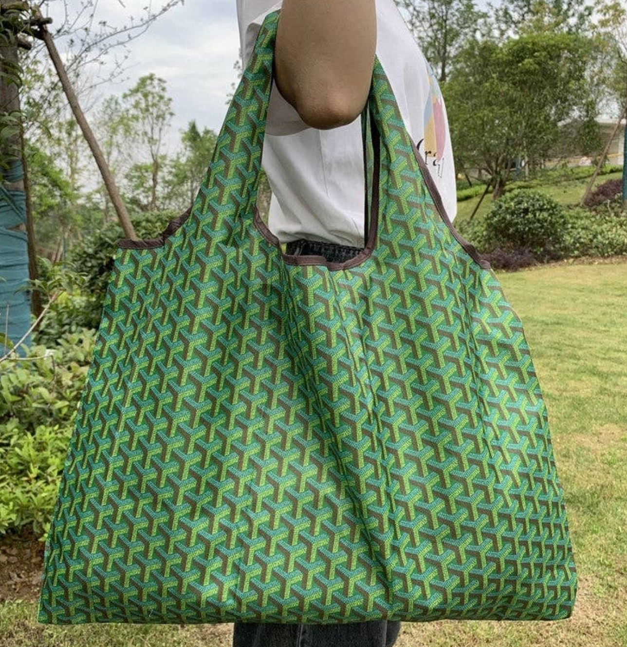 Foldable Large Capacity Shoulder Shopping Bag