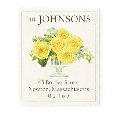 Return Address Label - Sun-kissed