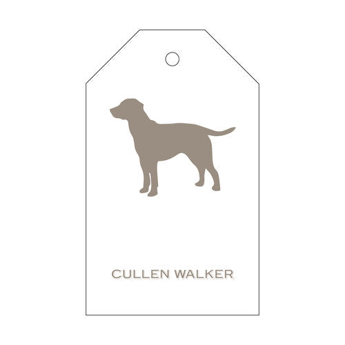 Letterpress Tag - T144 Retriever
