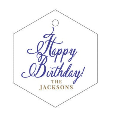 Letterpress Tag - T239