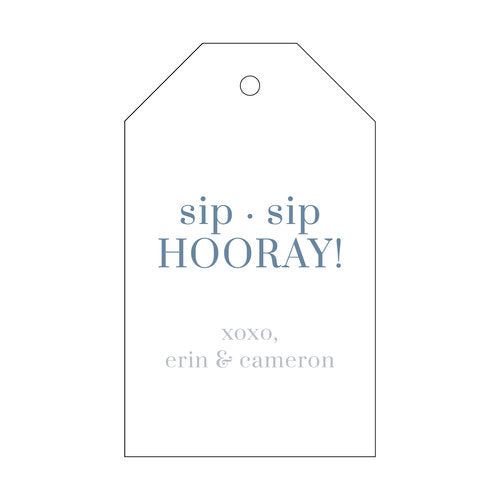 Letterpress Tag - T299