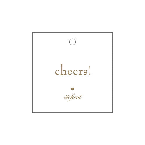 Letterpress Tag - T334