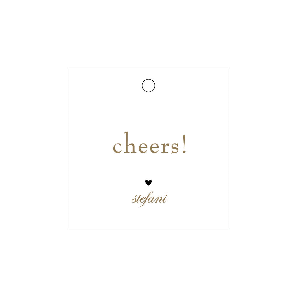 Letterpress Tag - T334