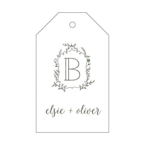 Letterpress Tag - T54