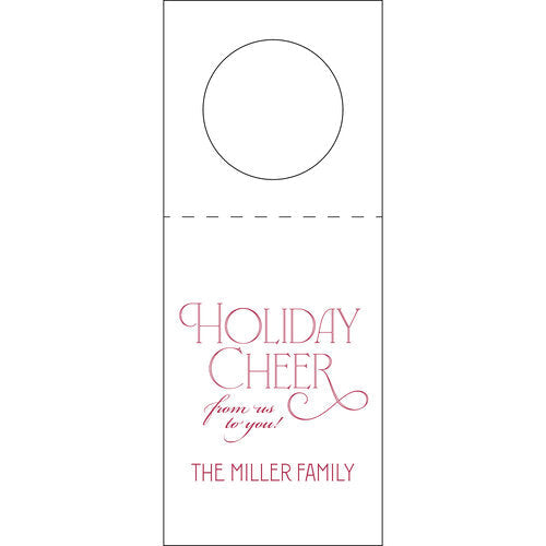 Letterpress Wine Tag - W372