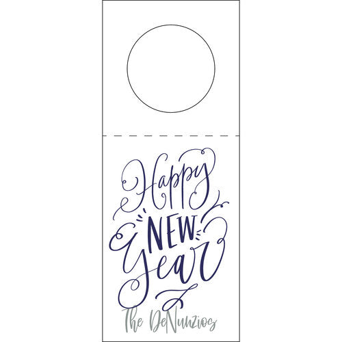 Letterpress Wine Tag - W416