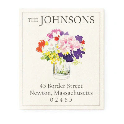 Return Address Label - Whimsical Bunch