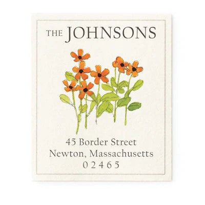 Return Address Label - Wild Picks