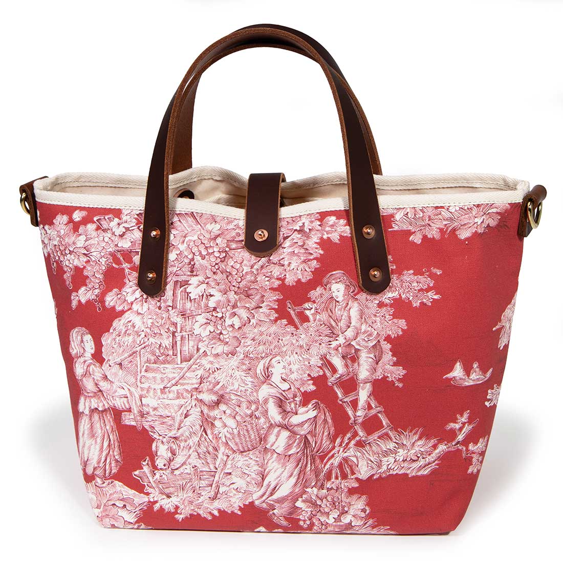 Toile Mini Tote - Scarlet