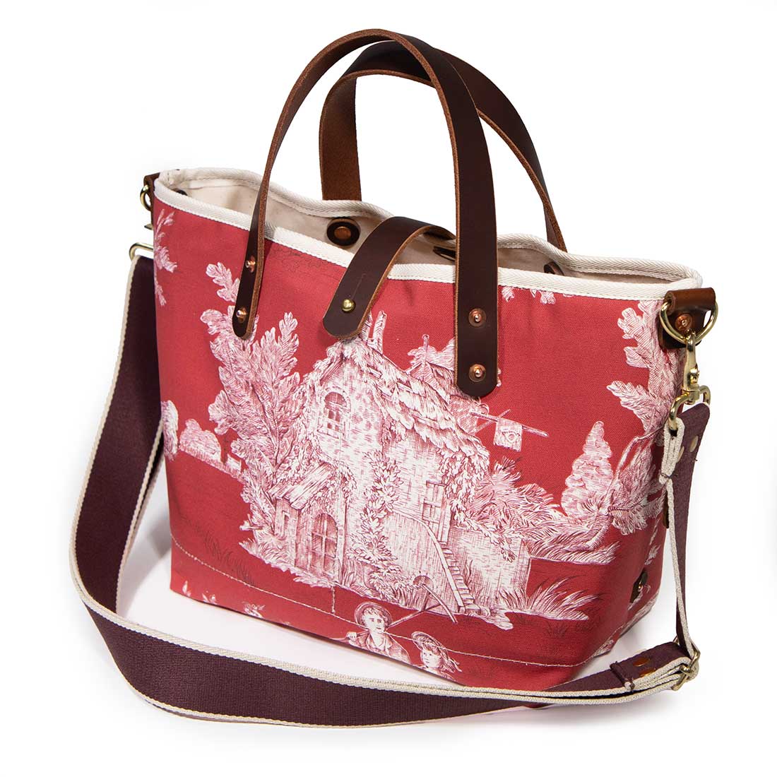 Toile Mini Tote - Scarlet