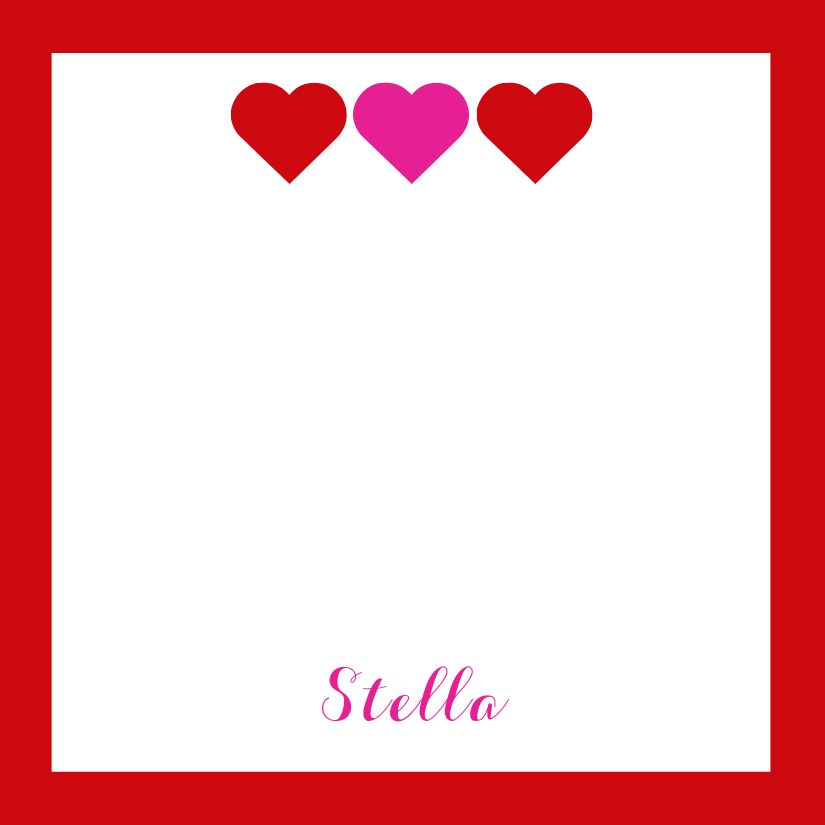 Mimi Paper Sticker - Hearts
